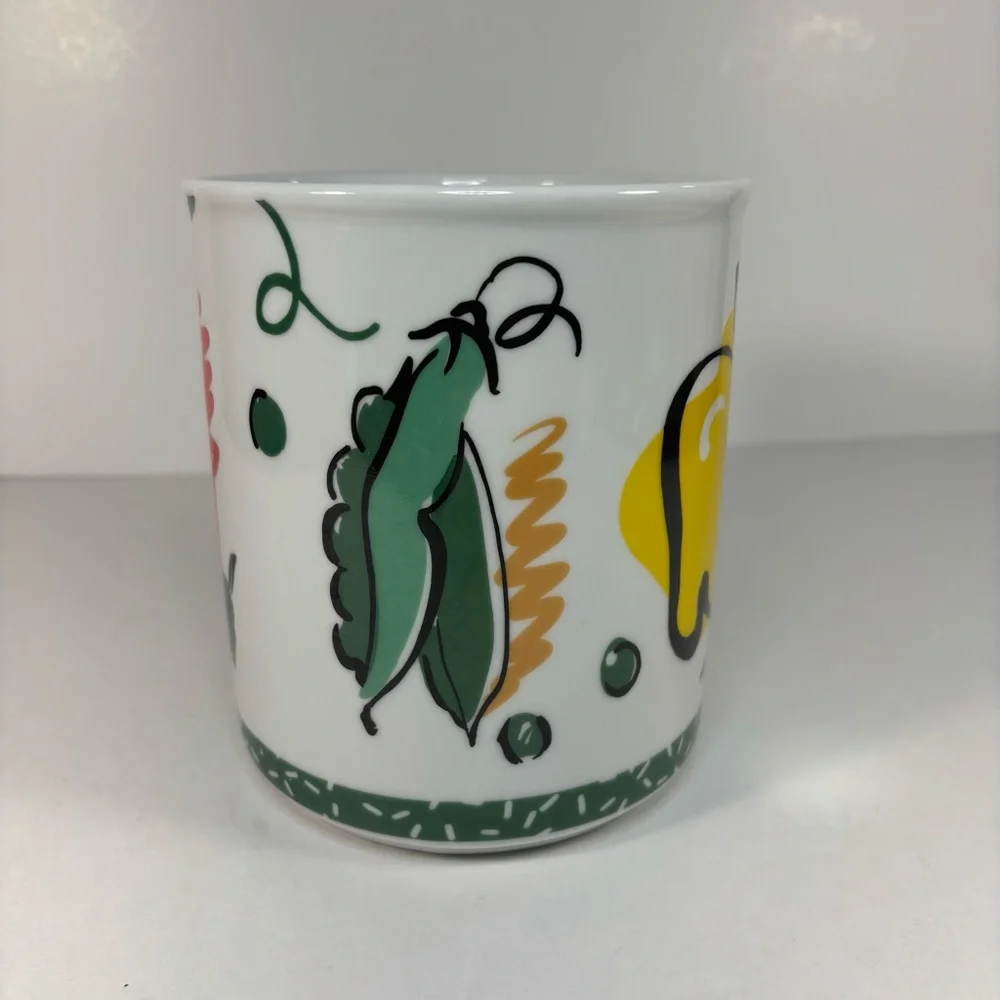 Vibrant‎ Ceramic Utensil Holder with Fruit Design